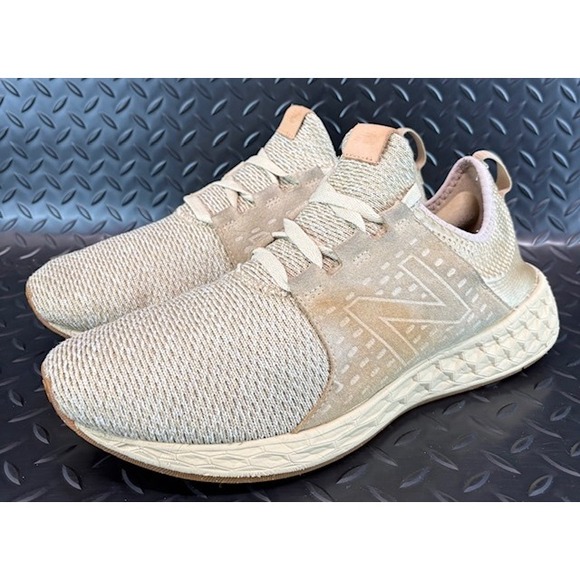 New Balance Other - New Balance Fresh Foam Cruz Tan Cream MCRUZOT Mens SOFT sneakers size 13